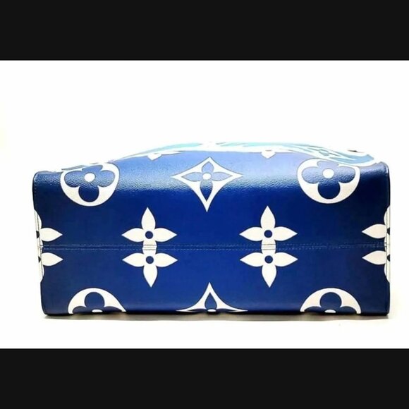 PRISTINE Authentic Louis Vuitton Monogram Escale Onthego GM Tote Bag - Picture 4 of 8